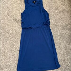 Premise Cobalt Blue Sleeveless Midi Dress